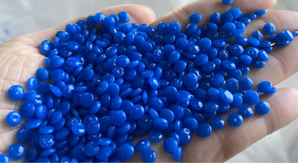 LDPE blue pellets LDPE blue pellets